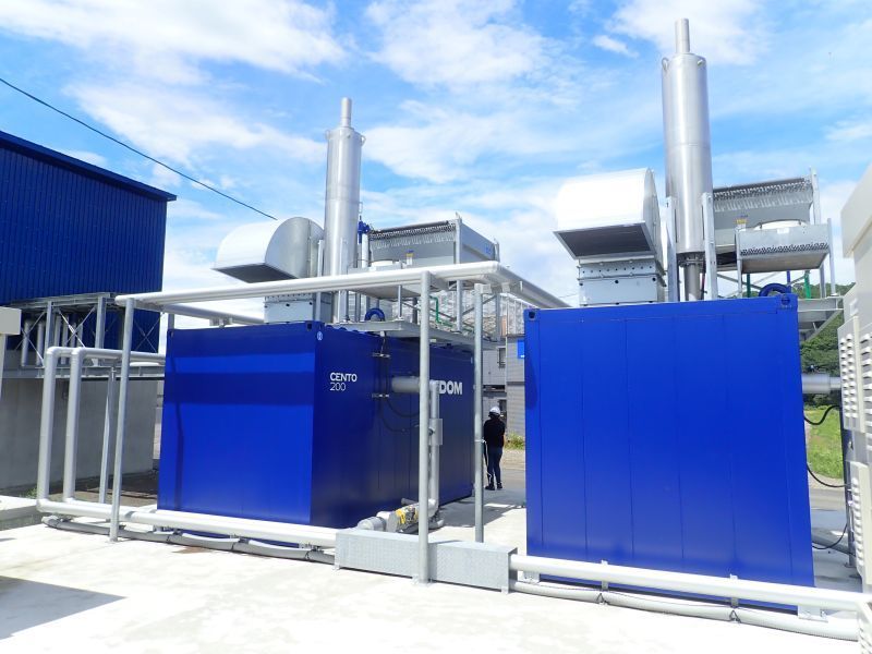 帯広　バイオガス発電所